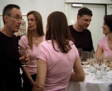 The Secret Performance by Birthe Blauth takes place during an opening with 7 men and 7 women. It is about patterns of awareness.